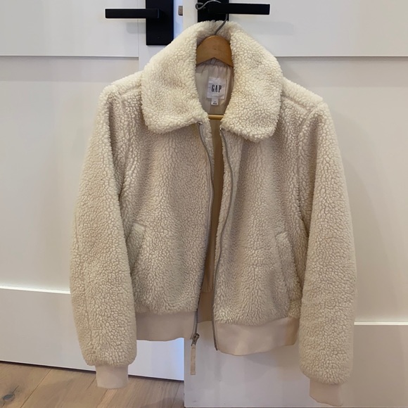 Gap Teddy Coat size S - Picture 4 of 13
